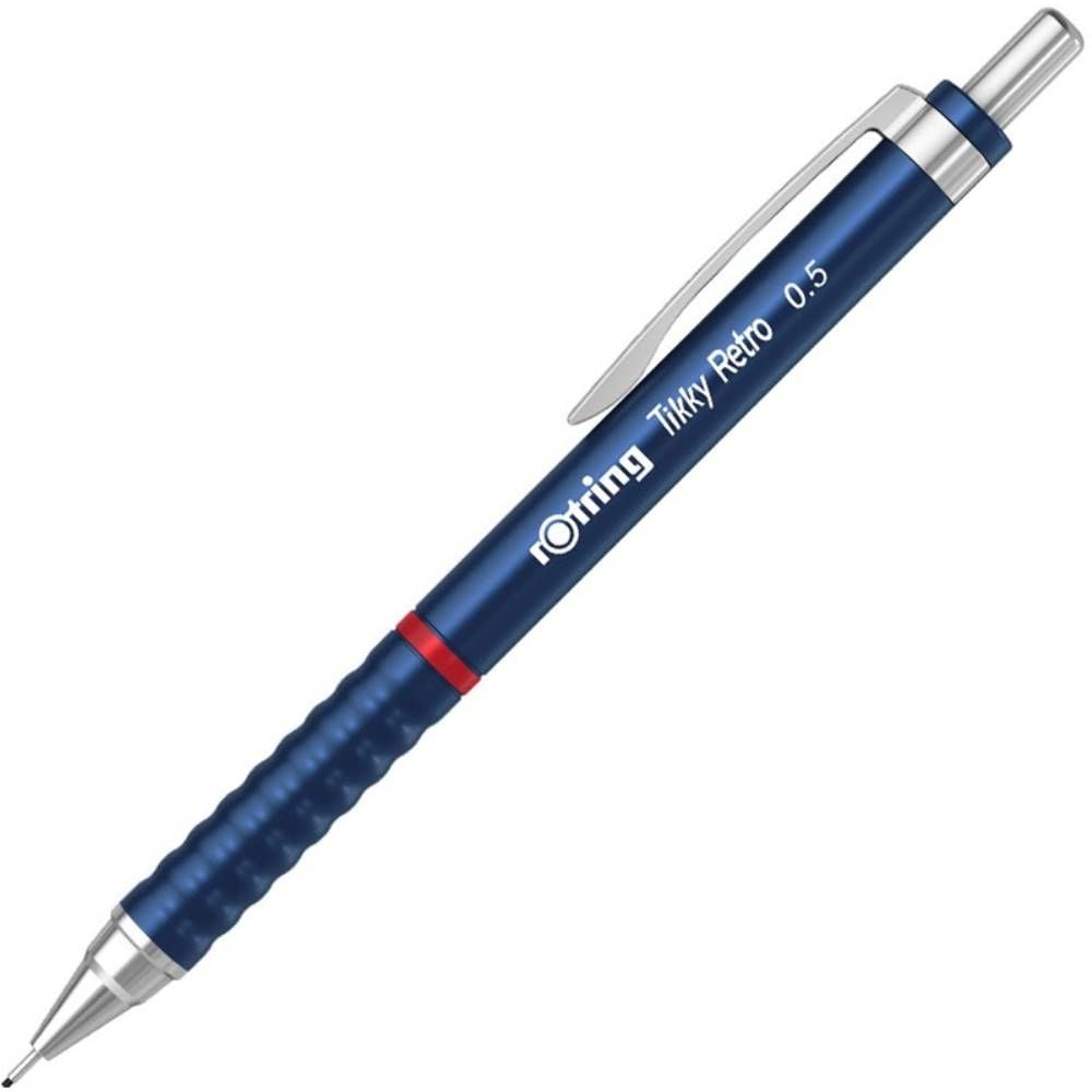 Rotring Versatil Kalem Retro Tıkky 0.5 Metalik Mavi 2202566