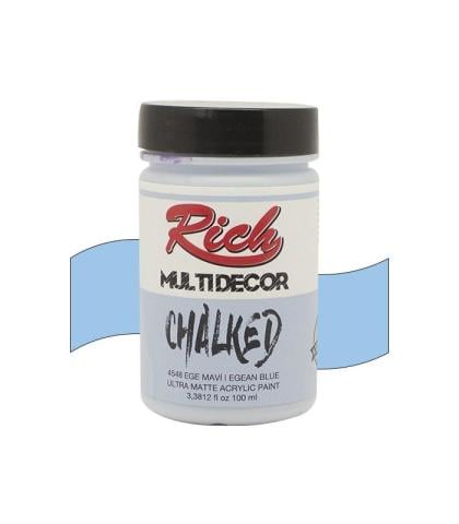 Rich Multi Decor Chalked Akrilik Boya 100 cc Ege Mavi 100-4548