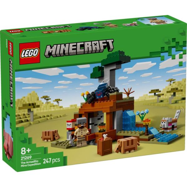 LEGO® Minecraft Armadillo Maden Keşfi 21269