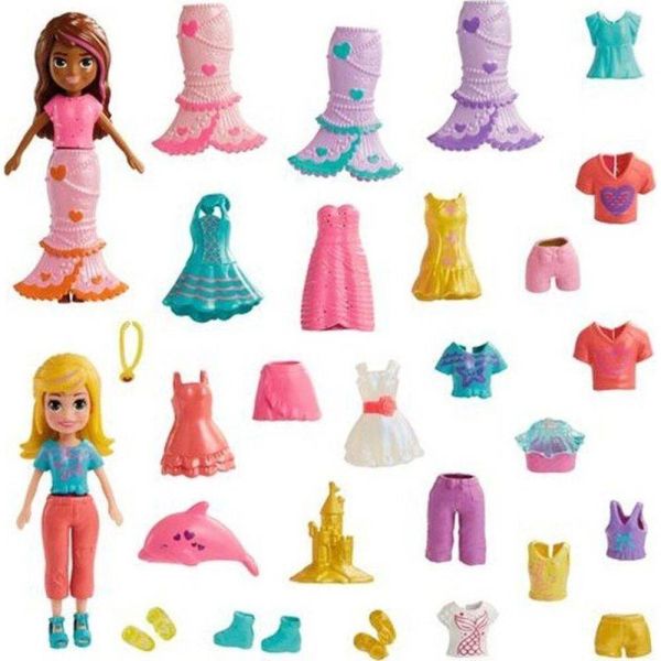 Polly Pocket ve Arkadaşları Farklı Moda Aksesuarları Oyun Setleri HNF51 HKV96