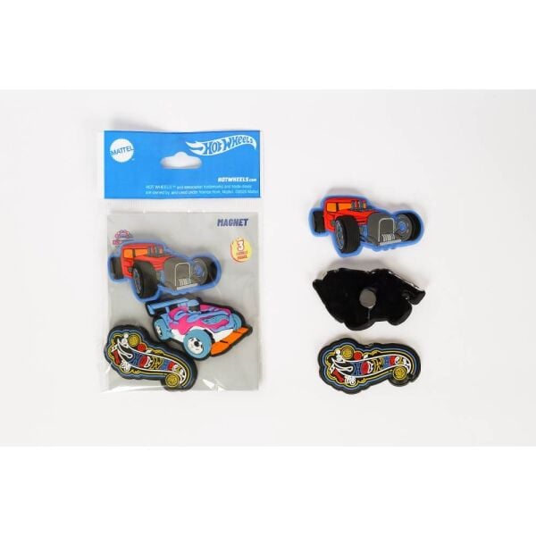 Hot Wheels Magnet 3 lü