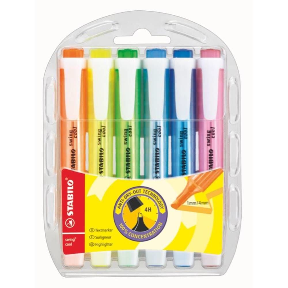 Stabılo Fosforlu Kalem Swıng Cool Set 6 Lı 275/6-3