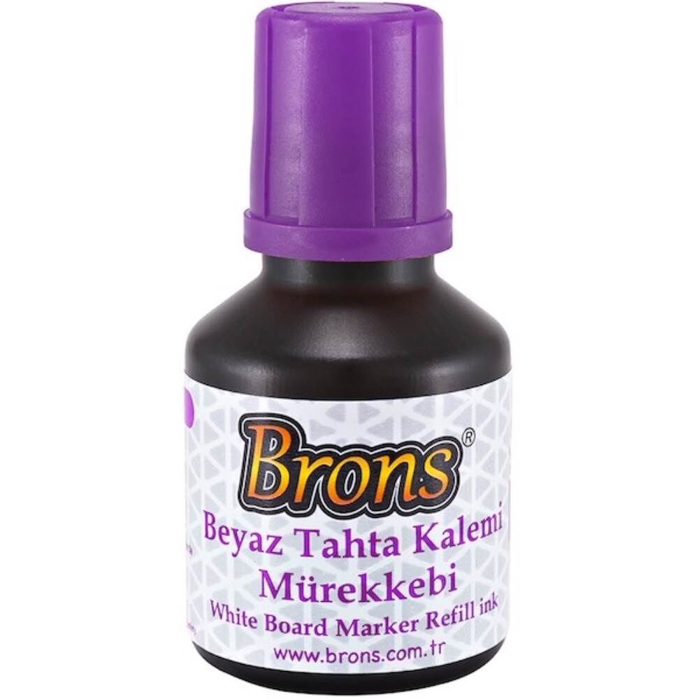 Brons Tahta Kalemi Mürekkebi 30 cc Mor BR-386