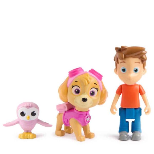 Paw Patrol 3’lü Figür Seti Skye ve Alex Porter