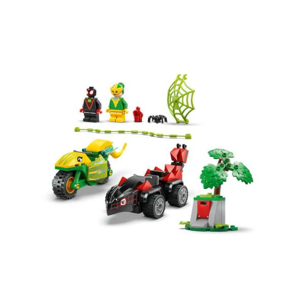 Spidey Spin ve Electro Dinozor Aracı Takibi 11198