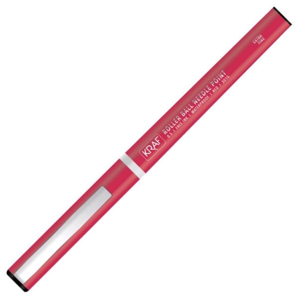 Kraf Roller Kalem İğne Uç 0.5 Mm 301G Kırmızı