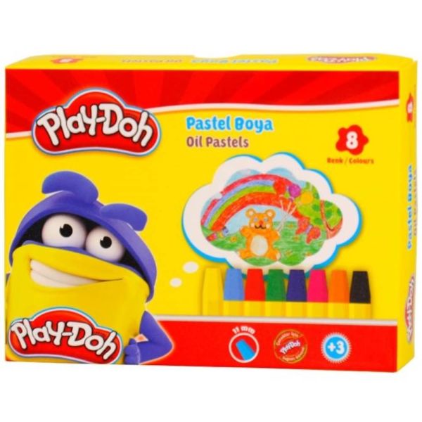 Play-Doh Pastel Boya 8 Renk Pa001