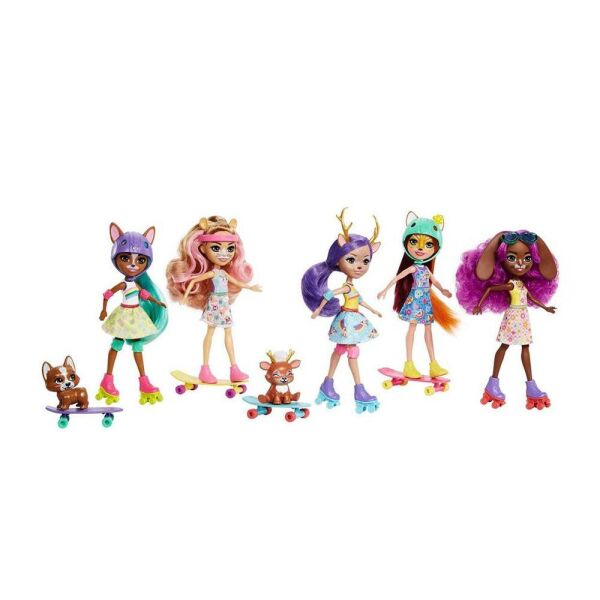 Enchantimals Şehir Bebekleri Beşli Paket HHC19