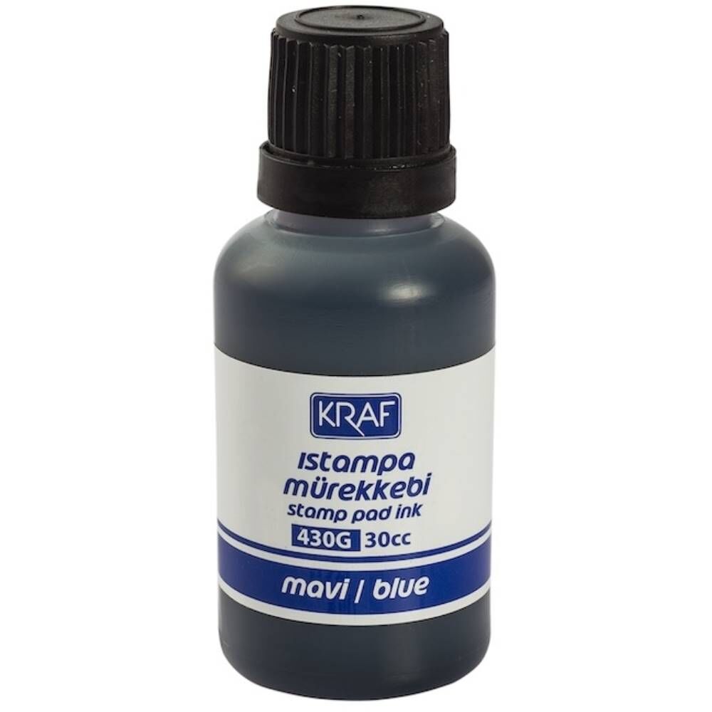 Kraf Istampa Mürekkebi 30Cc Mavi 430G