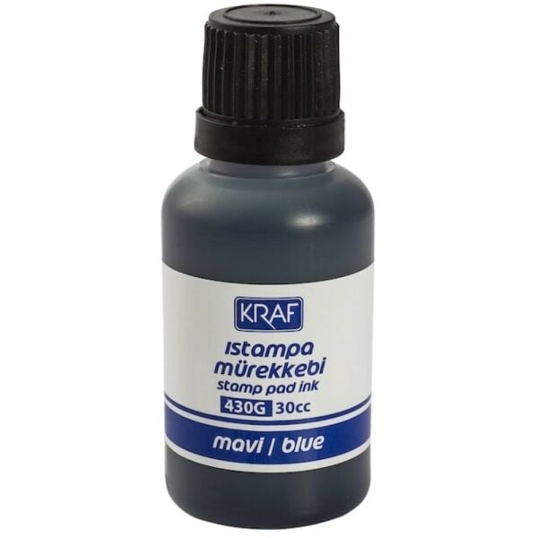 Kraf Istampa Mürekkebi 30Cc Mavi 430G