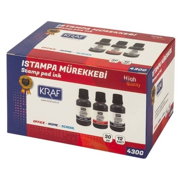 Kraf Istampa Mürekkebi 30Cc Mavi 430G