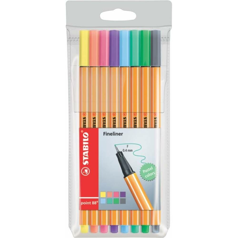 Stabılo Glıss Kalem Poınt 88 Set 8 Renk Pastel 88/8-01