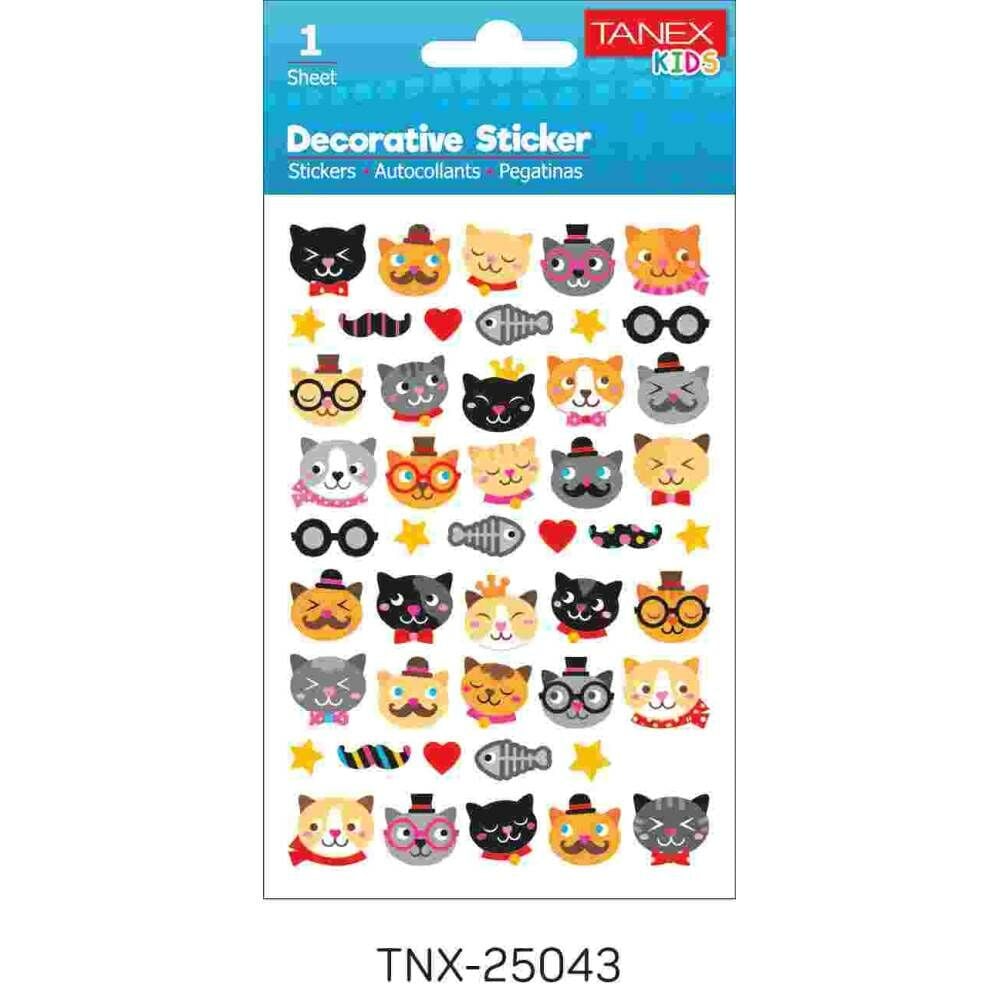 Tanex Sticker Kedi Serisi 25043