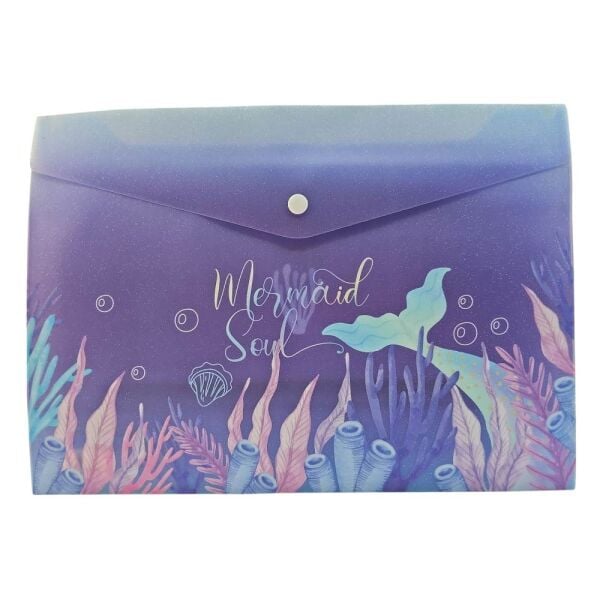 Taros Unick Color Mermaid Soul A4 Çıtçıtlı Dosya 9158