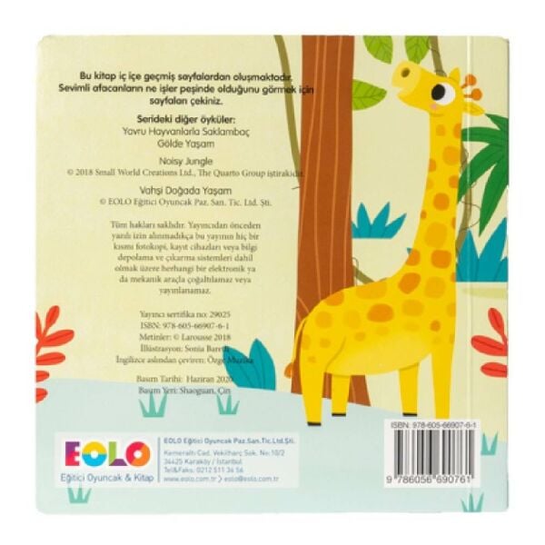 Eolo Hareketli Kitap Vahşi Doğada Yaşam