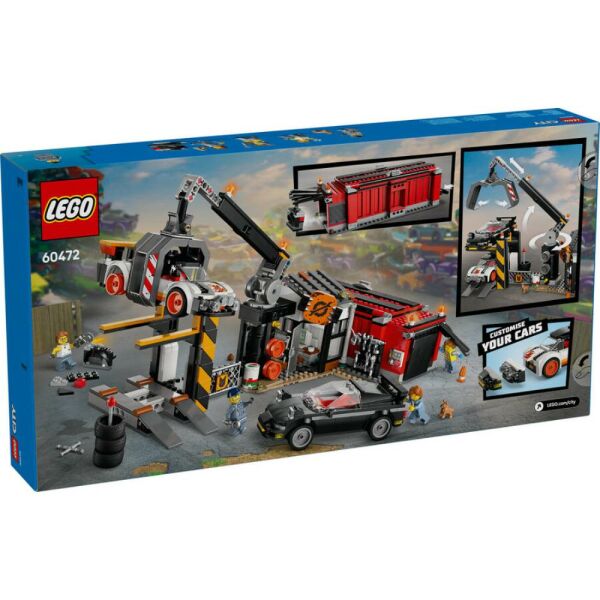 LEGO City Hurdalık ve Arabalar 60472