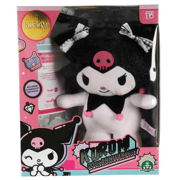 Kuromi HKTO4000 30 cm 20.Yıl Dönümü Işıltılı Peluş