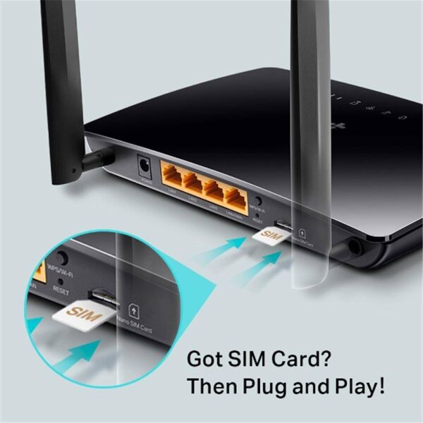 TP-Link Archer MR402 AC1200 4G LTE Dual-Band Wı-Fı Router