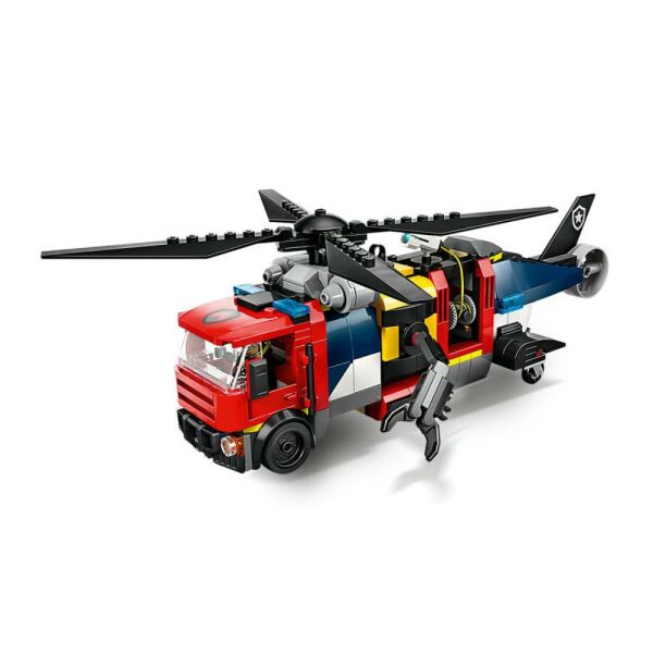 LEGO City Helikopter İtfaiye Kamyonu ve Denizaltı Karışımı 60462