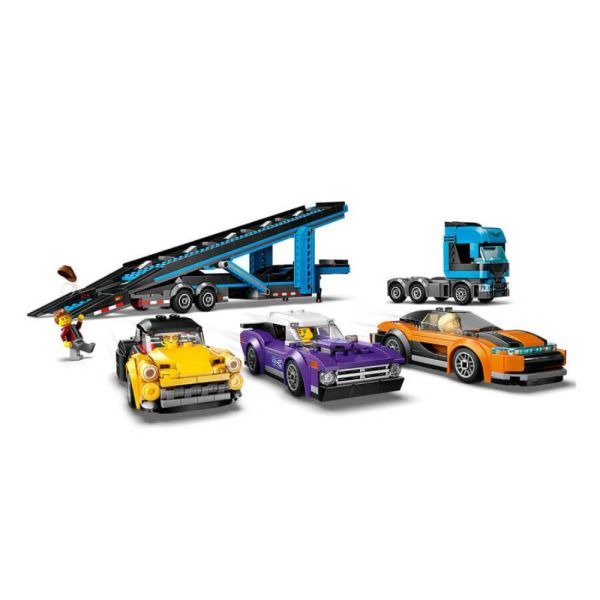 LEGO® City Spor Arabalı Araç Taşıma Kamyonu 60408