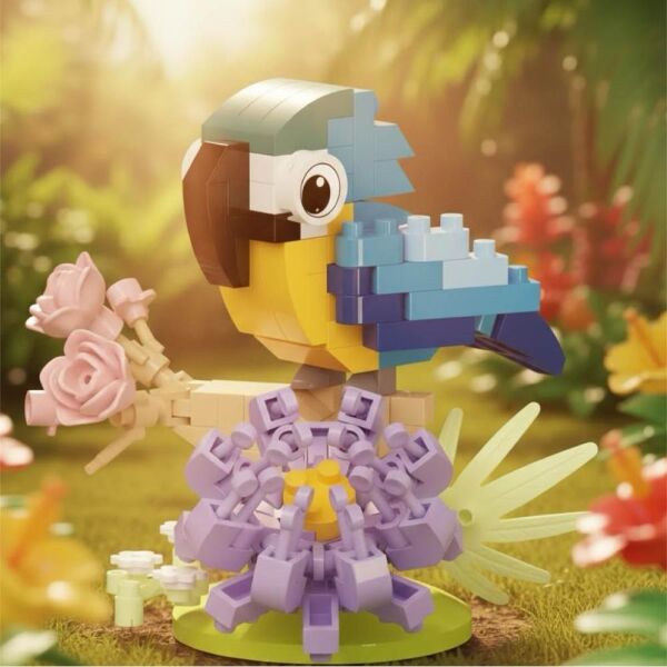 LOZ 8636 Papağan 180 Parça Blok Oyuncak