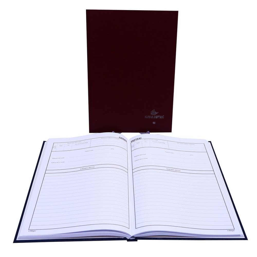 Özkan Karar Defteri Ciltli 96 Yaprak 9802