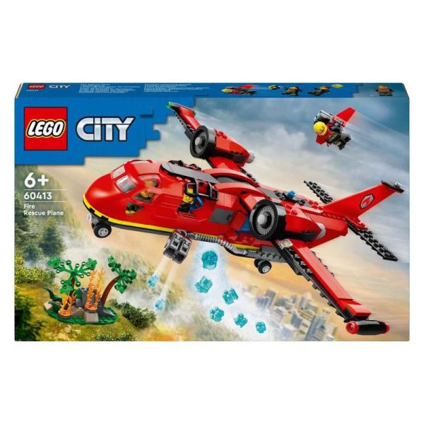 LEGO City İtfaiye Kurtarma Uçağı 60413