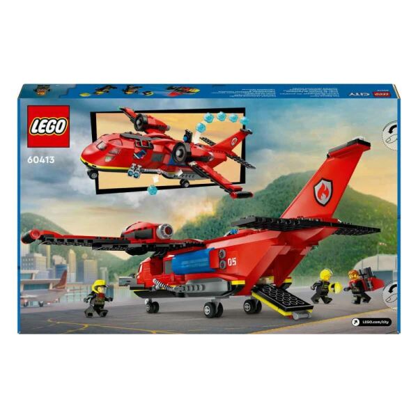 LEGO City İtfaiye Kurtarma Uçağı 60413