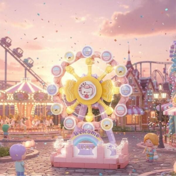 LOZ 8631 Dönme Dolap 140 Parça Blok Oyuncak