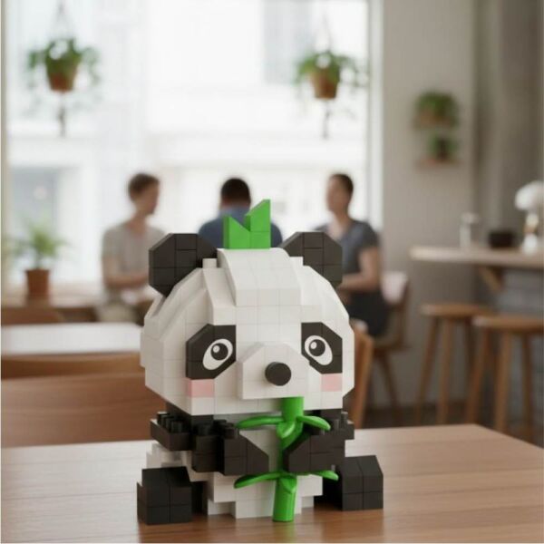 LOZ 8633 Panda 170 Parça Blok Oyuncak