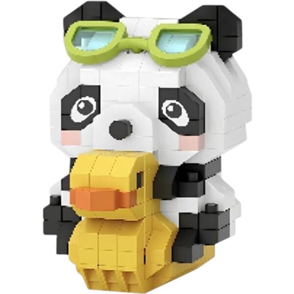 LOZ 8634 Ördekli Panda 190 Parça Blok Oyuncak