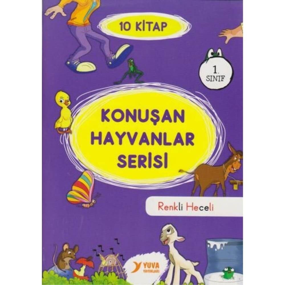Konuşan Hayvanlar Seti 10 Kitap 1.Sınıf