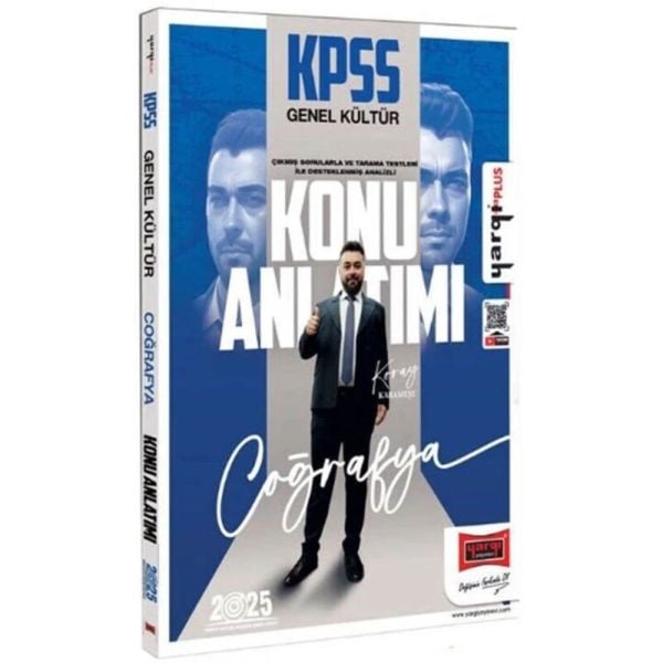 Yargı KPSS 2025 GK Coğrafya Konu Anlatım