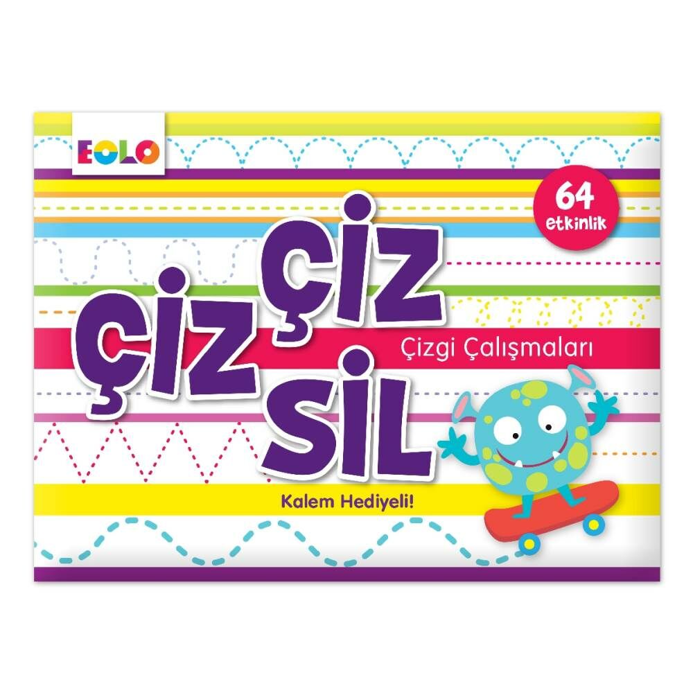 Eolo Çiz Çiz Sil Çizgi Çalışmaları 64 Etkinlik