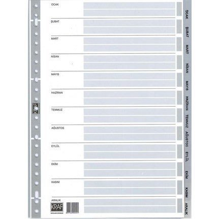 Kraf Seperatör Aylar 1003