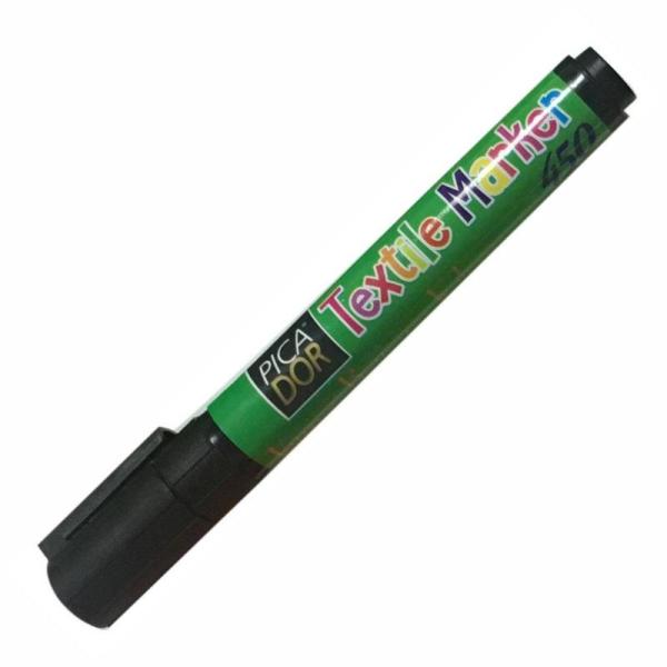 Picador 450 Siyah Tekstil Kalemi