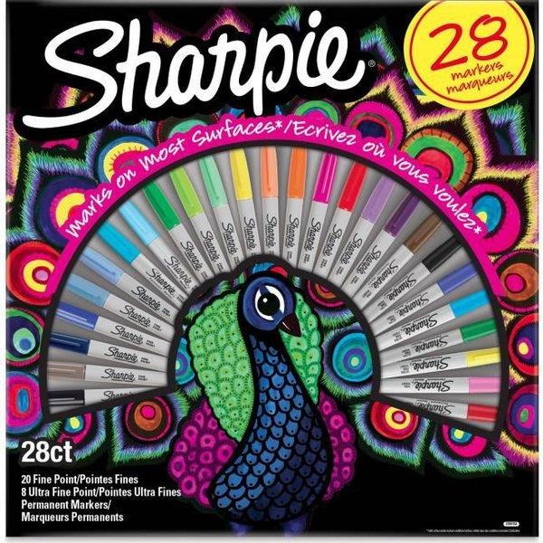 Sharpie Permanent Markör Kalem 28 Renk Tavus Kuşu 2058158