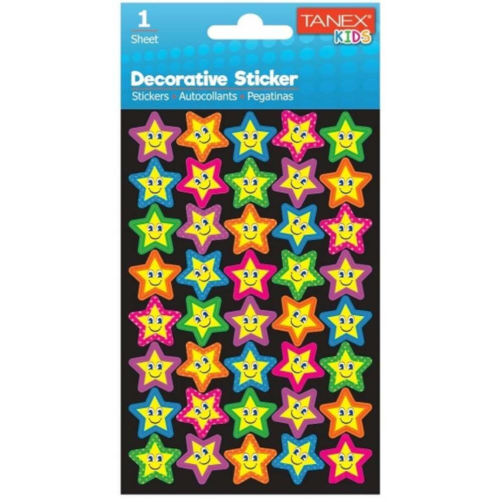 Tanex Sticker Renkli Gülenyüz Serisi 25027