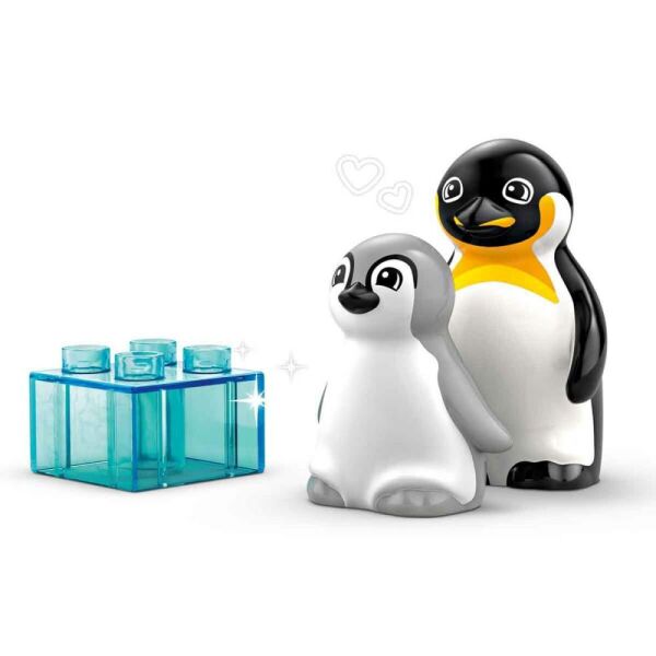 LEGO® DUPLO Vahşi Hayvan Aileleri Penguenler ve Aslanlar 10442