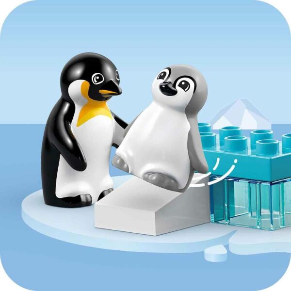 LEGO® DUPLO Vahşi Hayvan Aileleri Penguenler ve Aslanlar 10442