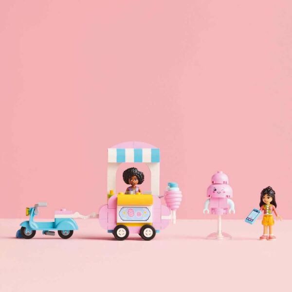 LEGO® Friends Pamuk Şeker Standı ve Scooter 42643