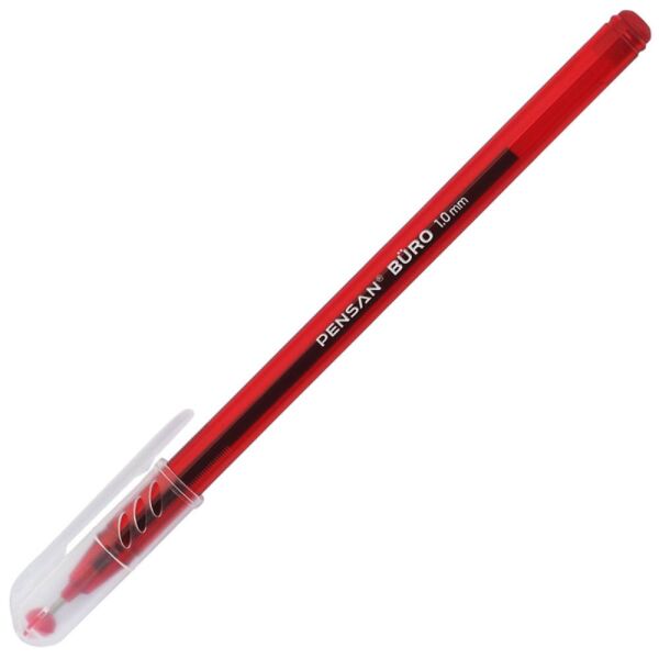 Pensan 2270 1.0 mm Kırmızı Büro Tükenmez Kalem