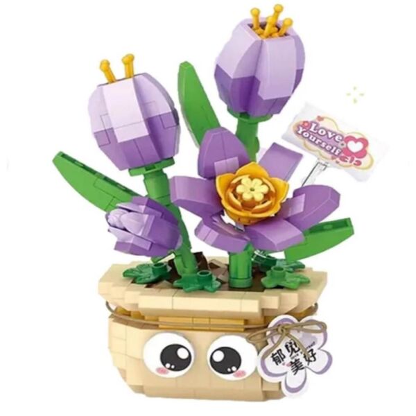 LOZ LZ-8842 Lale Çiçeği 380 Parça Blok Oyuncak