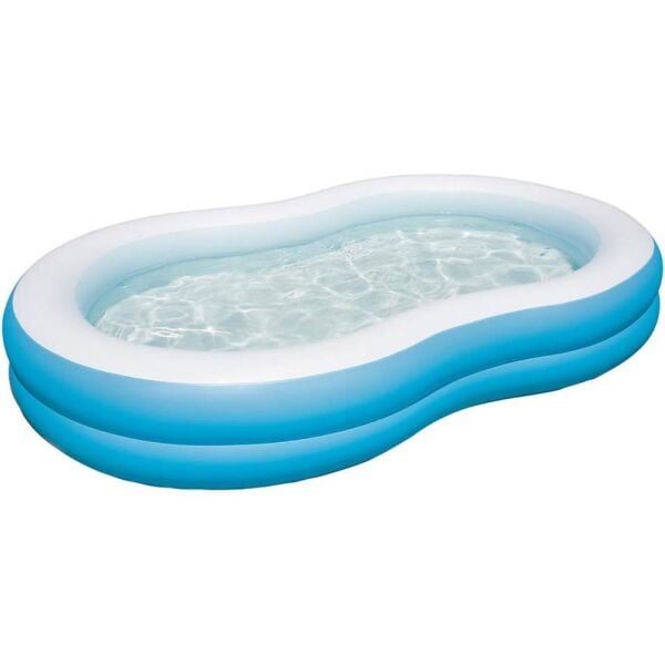 Bestway 262x157x46 cm cm Oval Renkli Havuz 54117
