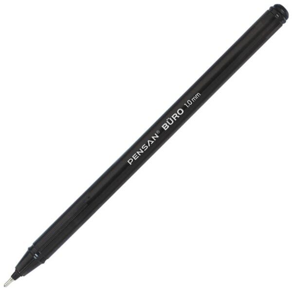 Pensan 2270 1.0 mm Siyah Büro Tükenmez Kalem