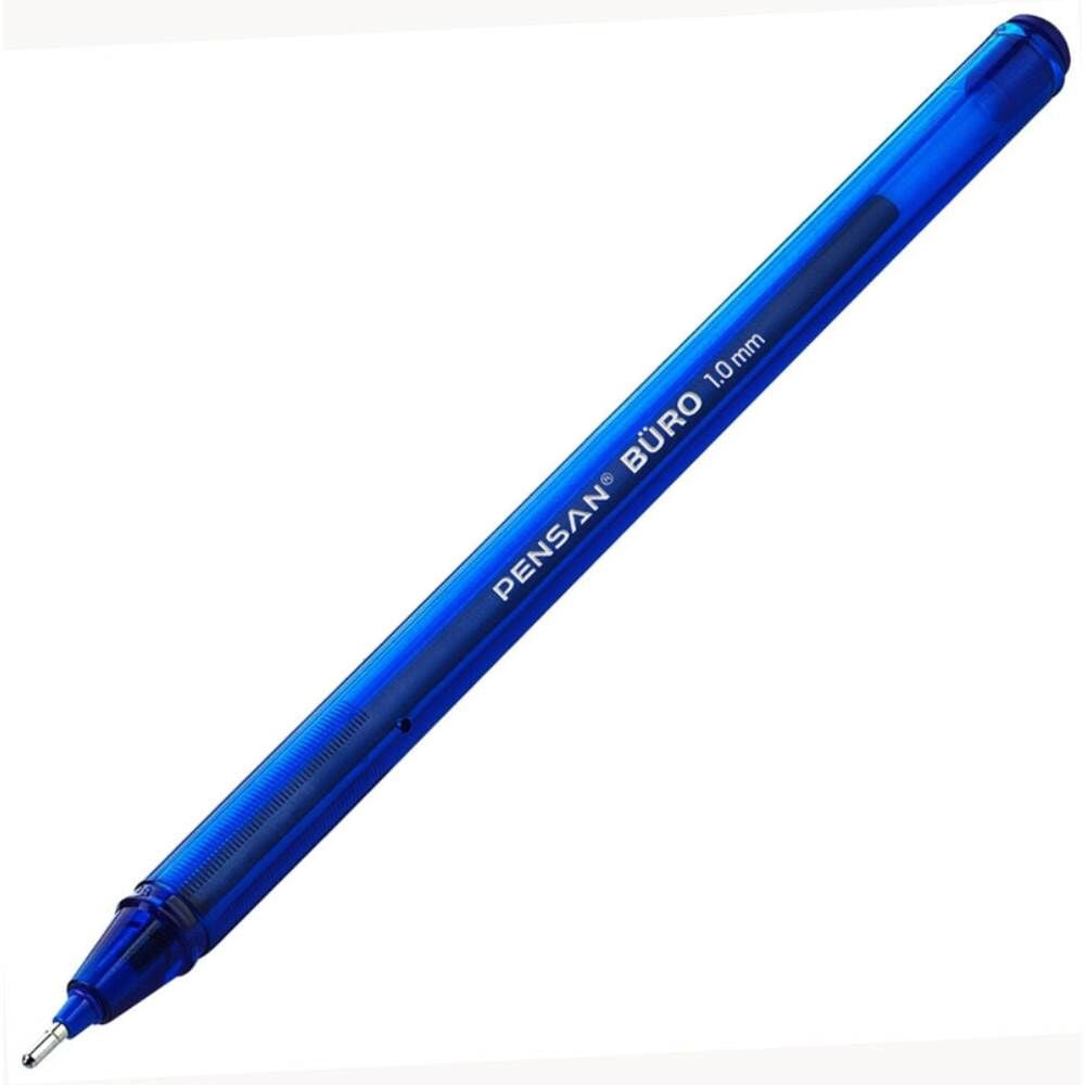 Pensan 2270 1.0 mm Mavi Büro Tükenmez Kalem