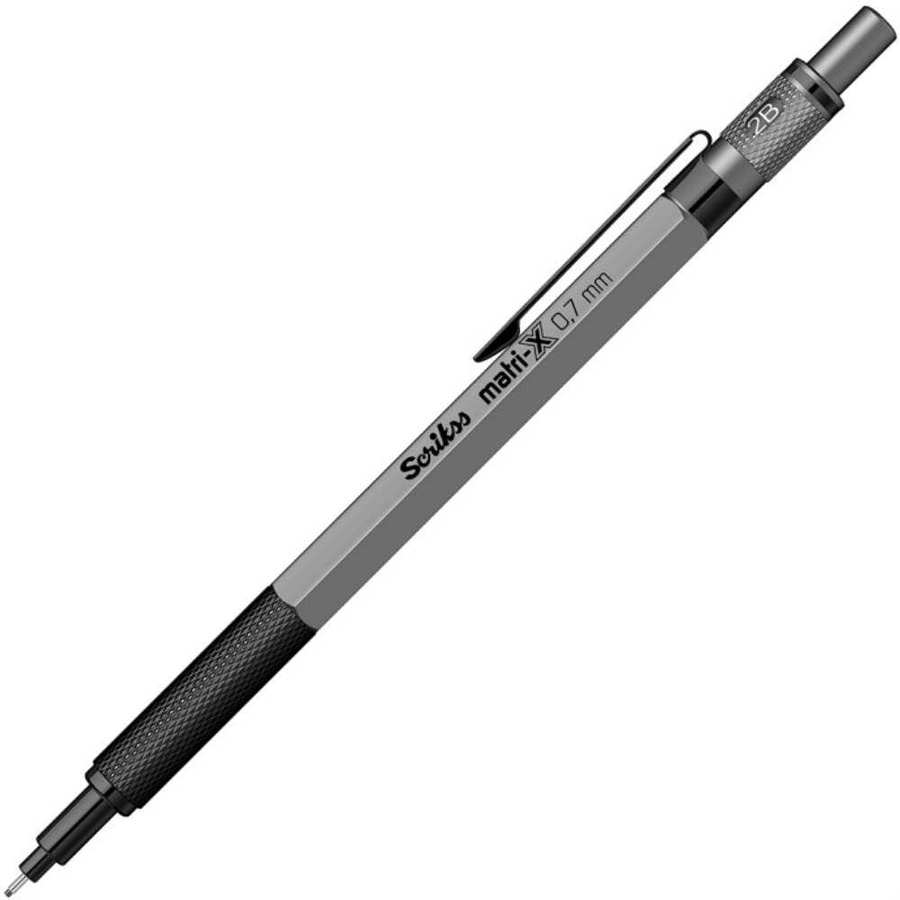 Scrikss Matri-X Gri 07 mm Versatil Kalem