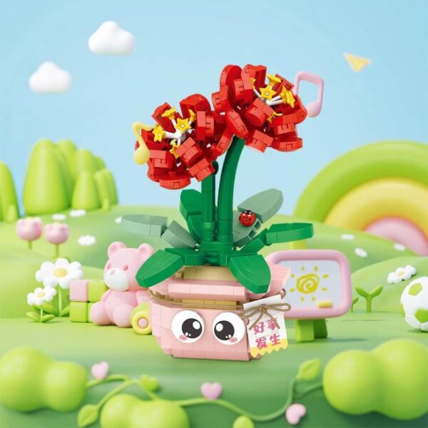 LOZ LZ-8841 Nergis Zambağı 430 Parça Blok Oyuncak