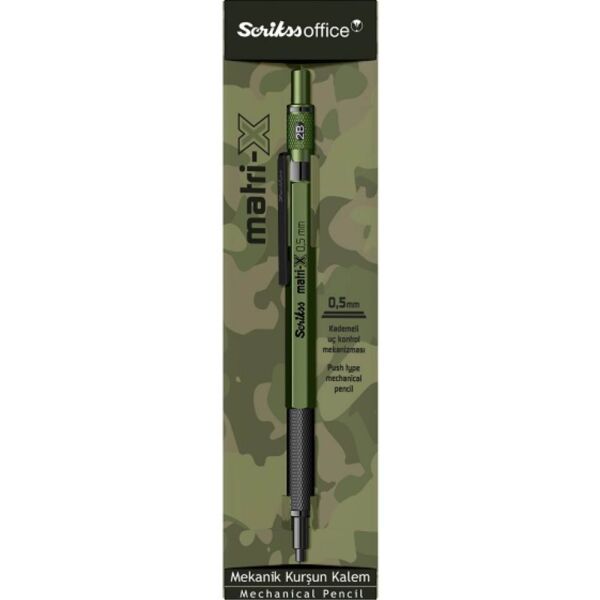 Scrikss Matri-X Yeşil 05 mm Versatil Kalem