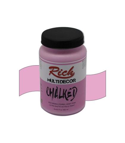 Rich Multi Decor Chalked Akrilik Boya 250 cc Bebek Pembe 250-4522